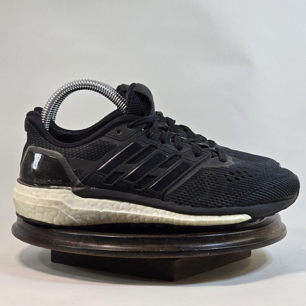 Adidas Supernova Shoes Womens Size 6 Black White Boost Running Sneakers CG4041